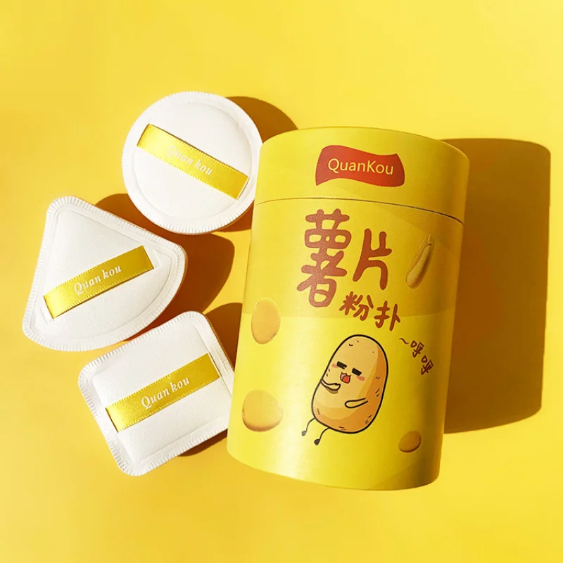 

Three Sets Powder Puff Marshmallow Sponge Cushion no Eat Powder Easy To Apply Wet And Dry Use Foundation Beauty Eggs Wholesale