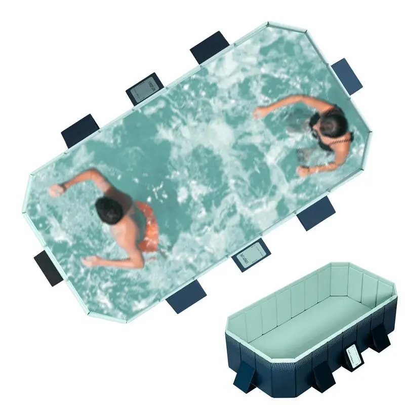 

Foldable Swimming Pool Dog Pet Bath Tub Garden Swimming Outdoor For Cats Dogs Pet Immersion Collapsible Bathing Pool
