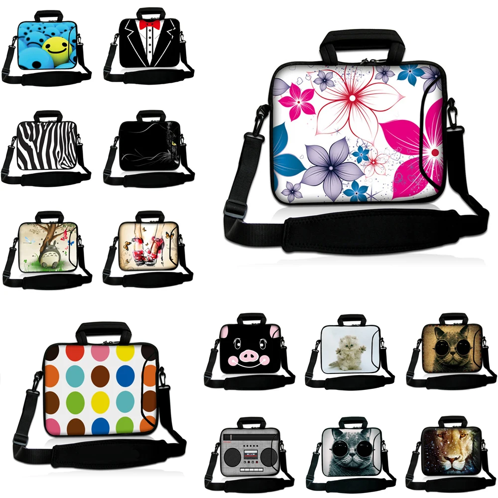

Notebook Carry Messenger Handle Briefcase Soft 10/12/13/14/15/16/17 inch Chromebook PC Shoulder Strap Case Pouch For Lenovo Dell