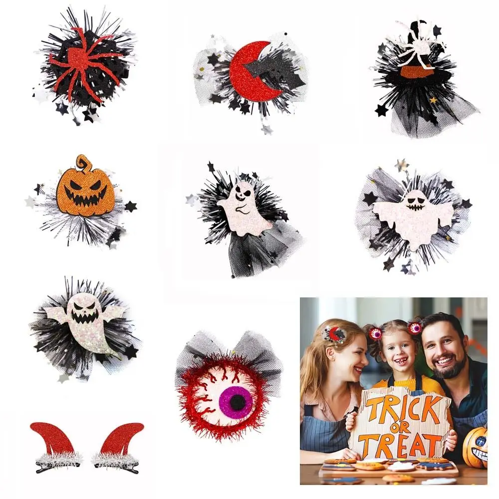 

Заколки для волос на Хэллоуин в виде скелета