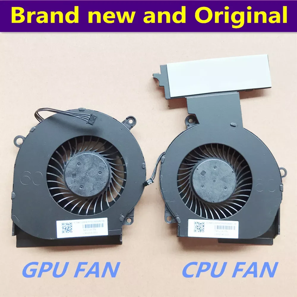 

new original Laptop cpu gpu cooling fan for HP OMEN 4 Pro 15-DC TPN-Q211 Cpu Cooler fan Notebook Computer Replacement Accessorie