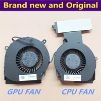new original laptop cpu gpu cooling fan for hp omen 4 pro 15 dc tpn q211 cpu cooler fan notebook computer replacement accessorie