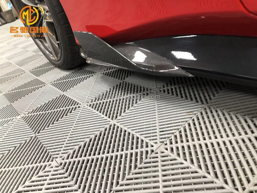 Высококачественная боковая пленка автомобиля угол из углеродного волокна