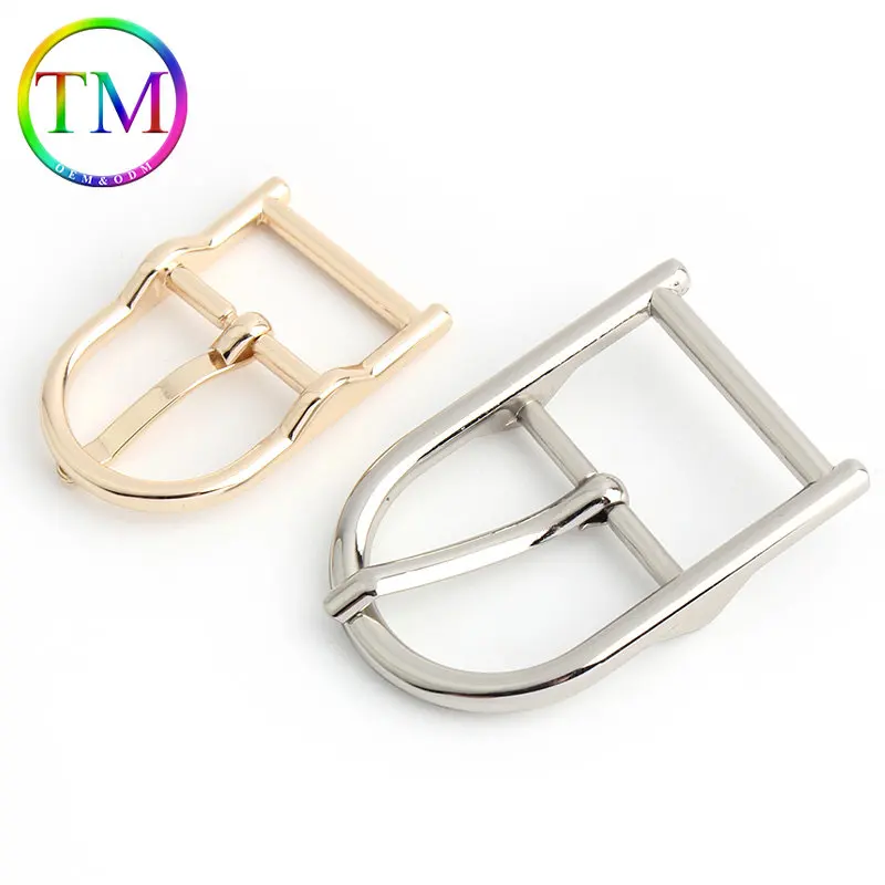 10-50Pcs Semicircle Metal Pin Buckle Leather Shoulder Strap Adjuster Clasp With D Ring Head Diy Luggage Webbing Accessory