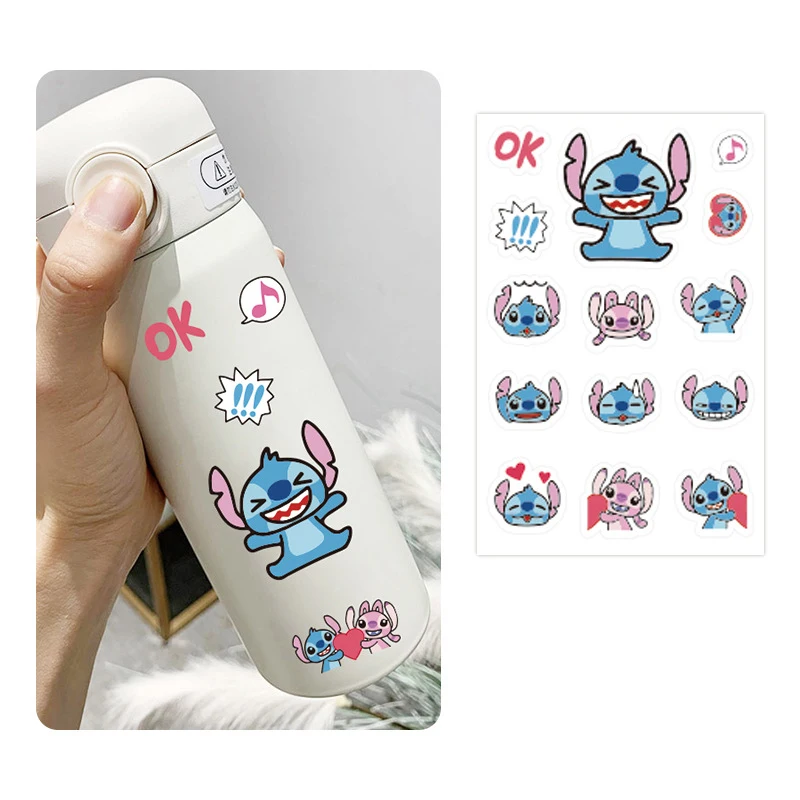 

Pooh Bear Stitch Anime Stickers Graffiti Waterproof Skateboard Motorcycle Guitar Luggage Laptop Bicycle Sticker Kids Toys