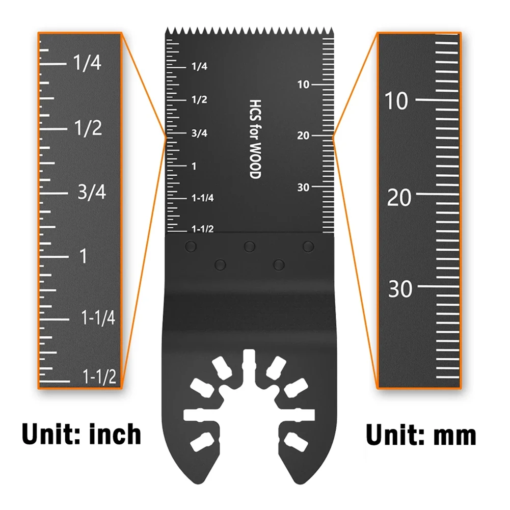 

34mm High Carbon Steel Oscillating Saw Blade Multi-Tool Fast Speed For Wood Plastic Hard Non-ferrous Metal Cutting Punching