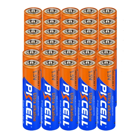 PKCELL щелочные батарейки AAA 1,5В 30шт