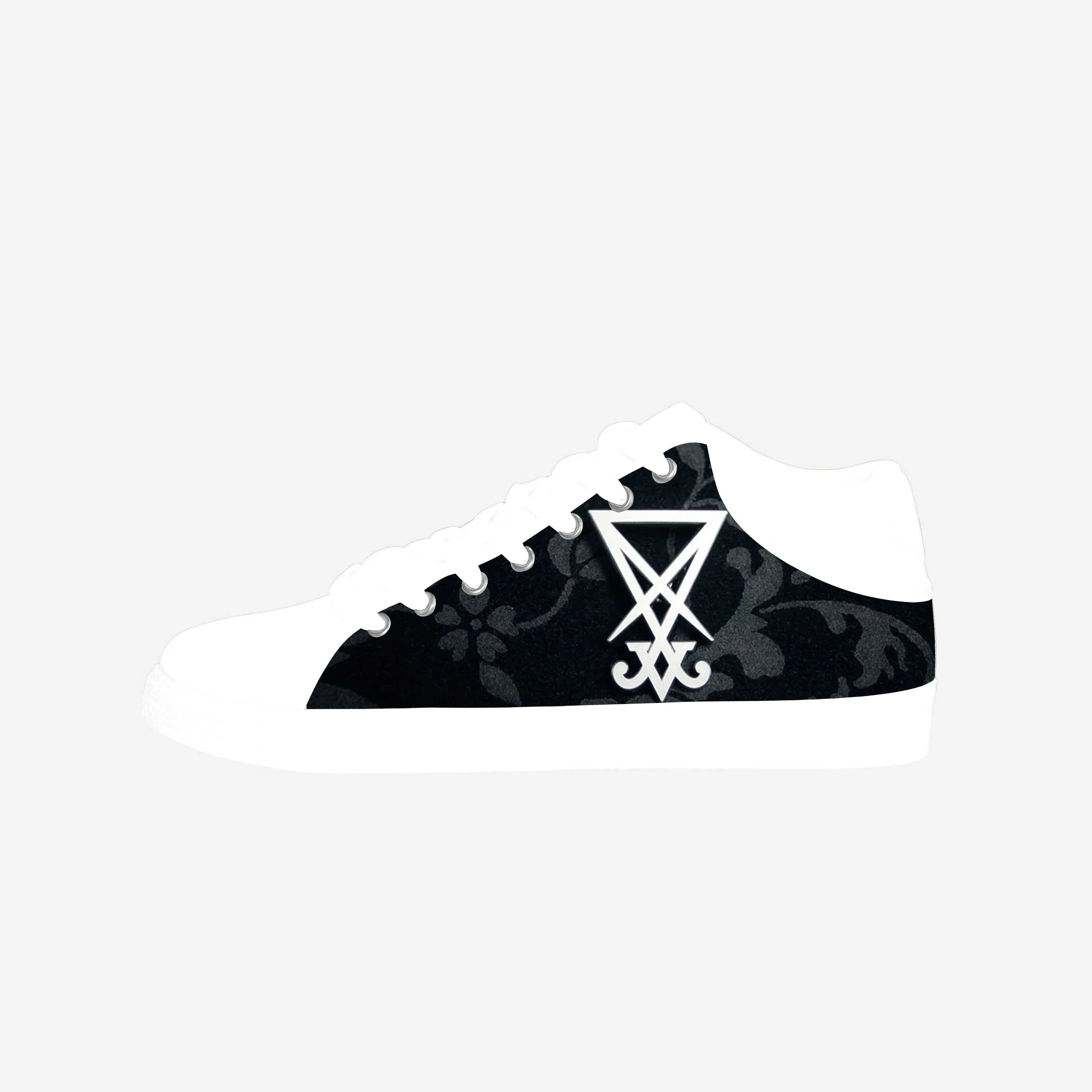 

Женские и мужские кроссовки Sigil Of Lucifer, печать сатаны, сатанический дьявол, Готическая Персонализированная повседневная обувь, удобные дыша...