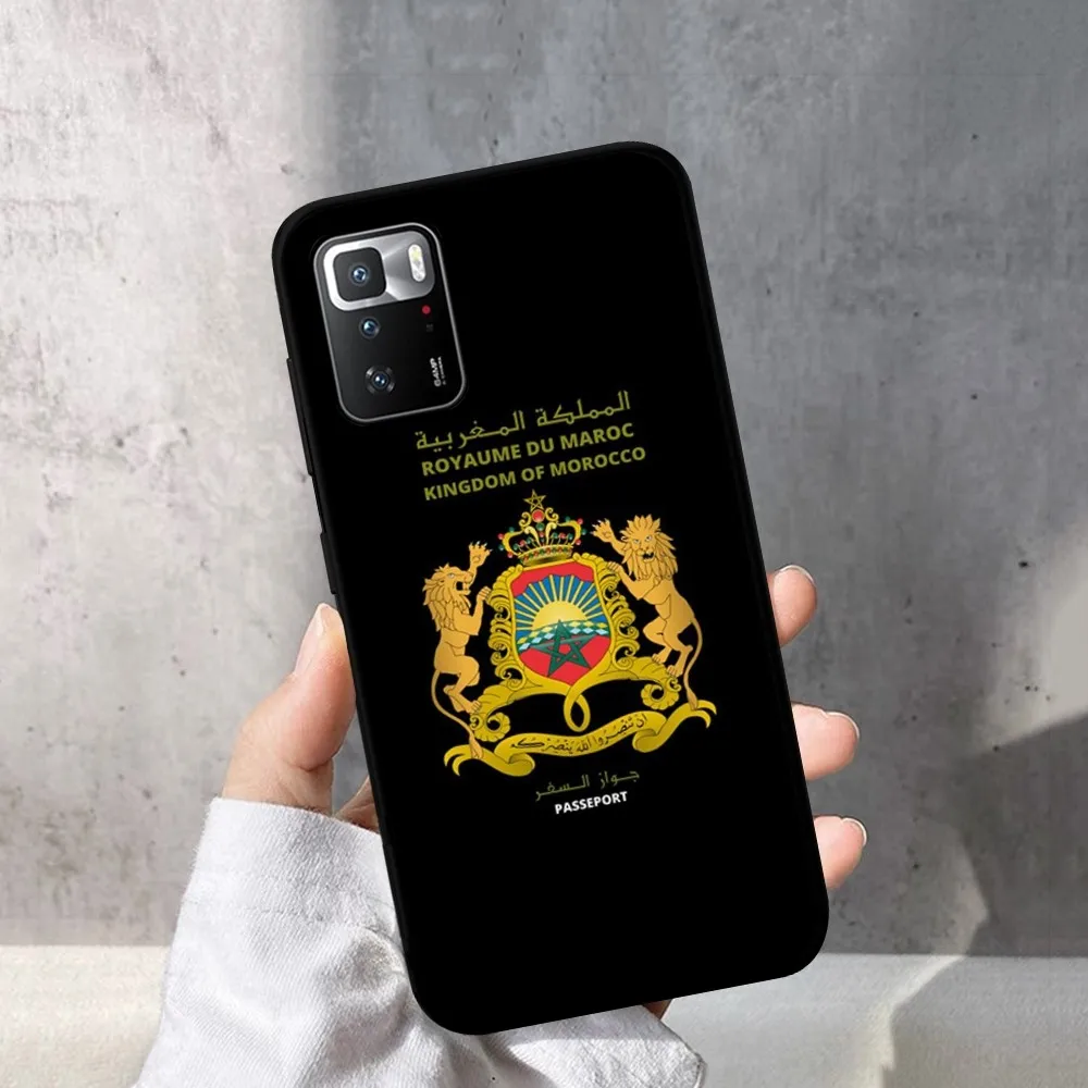 Марокканский флаг телефон для паспорта X 5 A 6 7 8 T 9 9S 10 11 11S 11Epro Poco M3 pro