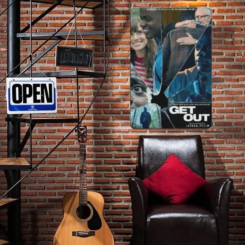 Винтажный Металлический Постер С Фильмом Стильный Настенный Декор Классическая