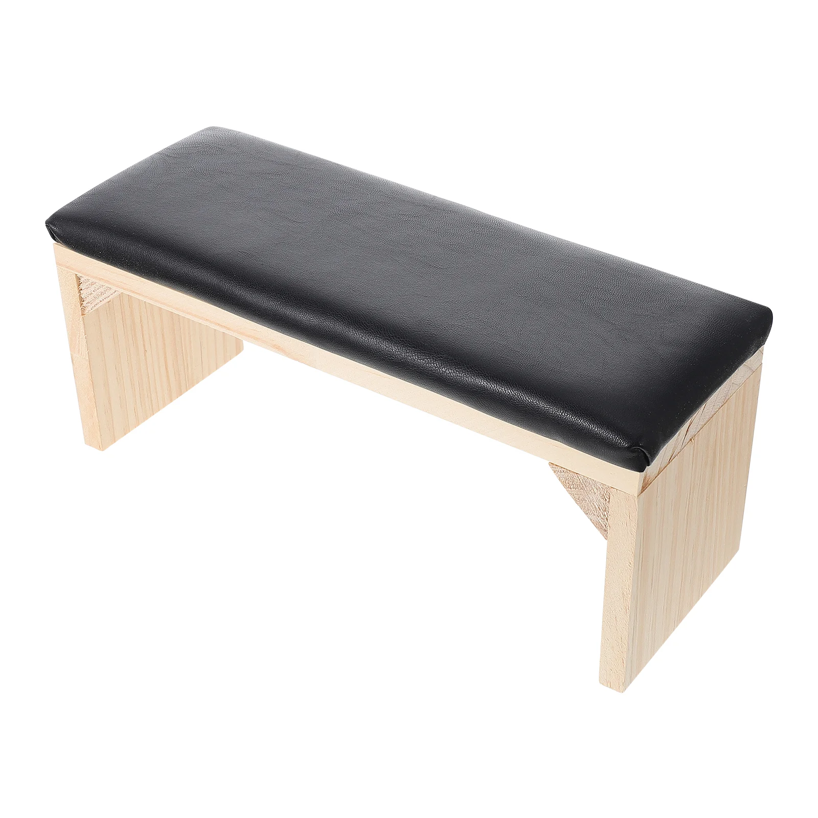 

Nail Hand Pillow Manicure Wrist Rest Pad Comfortable Comfy Brace Mat Support Salon Accessory Wooden Simple Cushion Rests