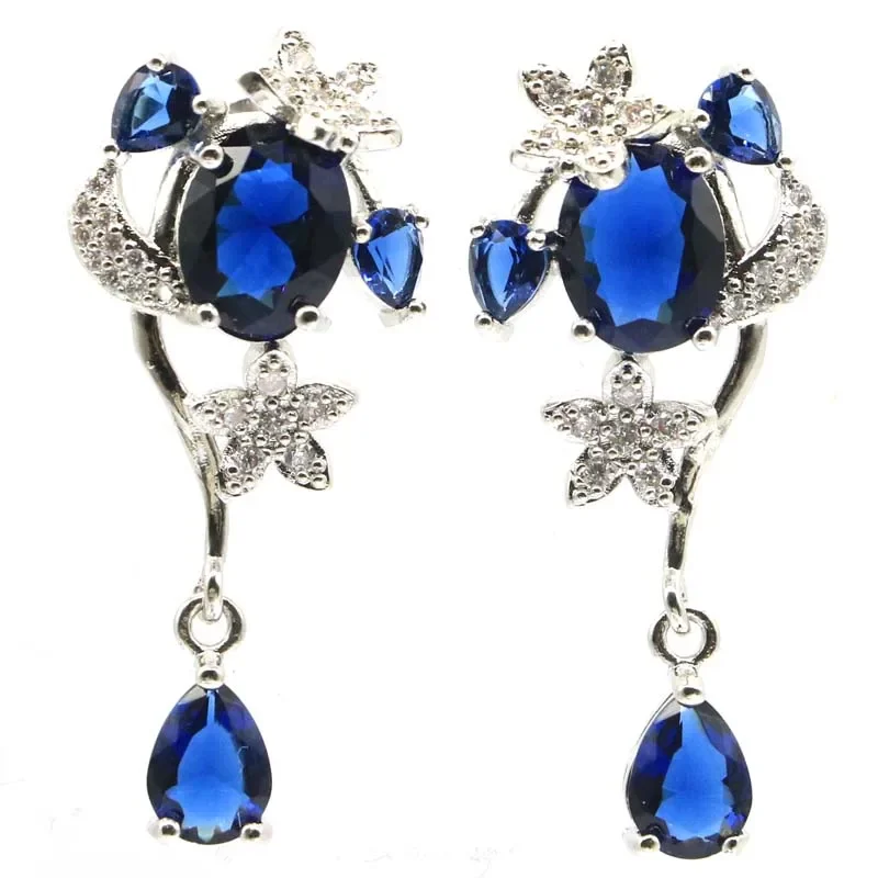 6 5 г индивидуальные серьги из цельного серебра 925 пробы красочный фиолетовый