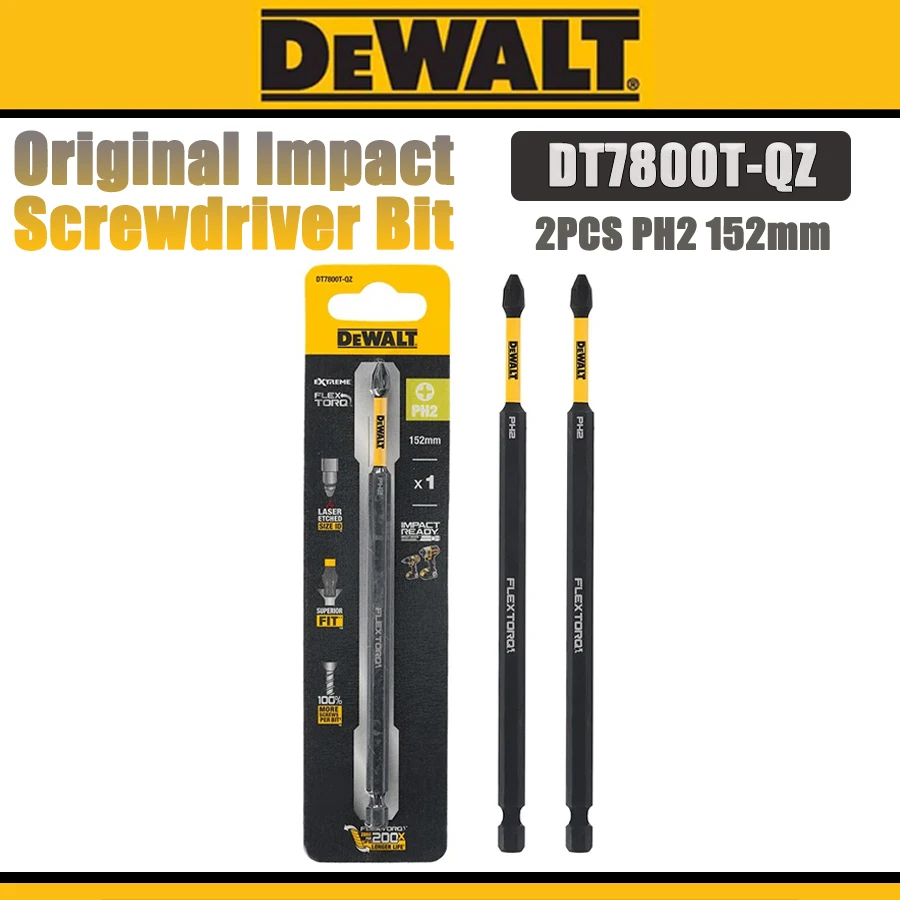 

DEWALT бит для ударного шуруповерта PH2 152 мм