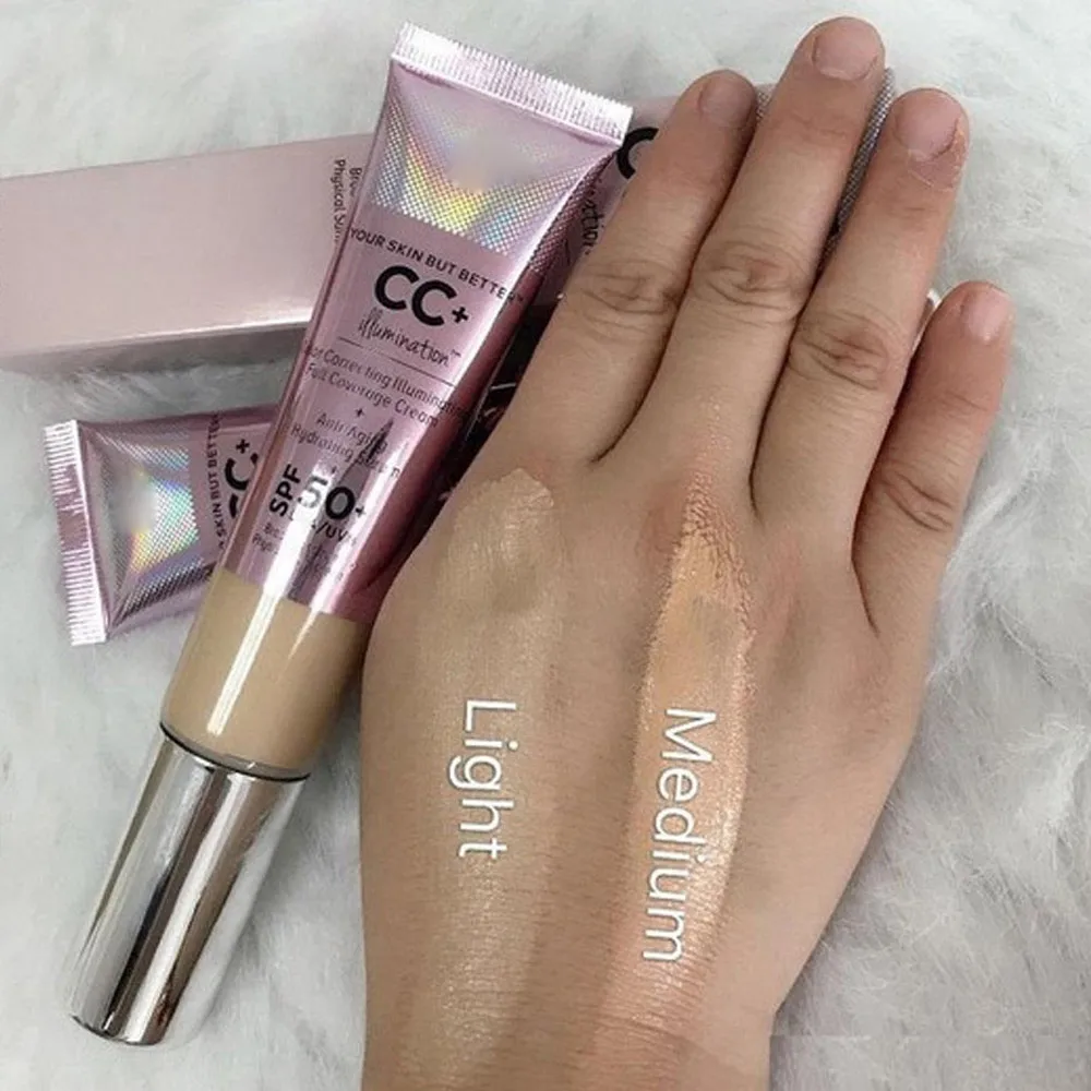 Консилер для макияжа лица CC крем вашей кожи улучшенное освещение коррекция цвета