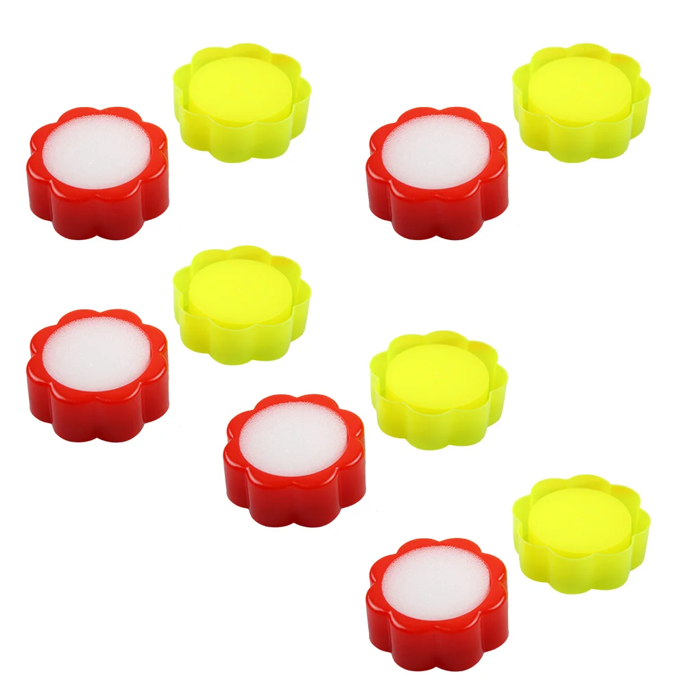

10 PCS Money Counting Hand Wet Device PP Plastic Wetter Sponge Pool Banker Supplies Machine Office