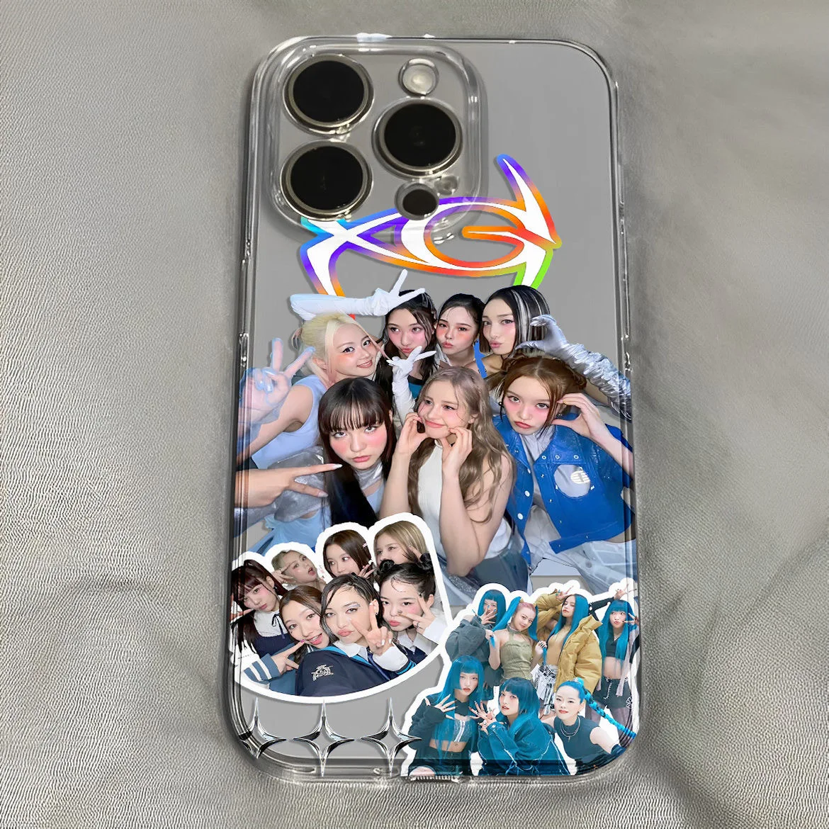 Корейский популярный чехол Kpop XG с крутым логотипом для TECNO CAMON 30 20 POVA 6 5 SPARK 10 Infinix