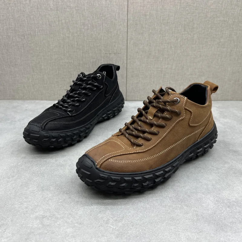 Мужская обувь из натуральной кожи с фабрики новинка осени 2024 уличная мужская