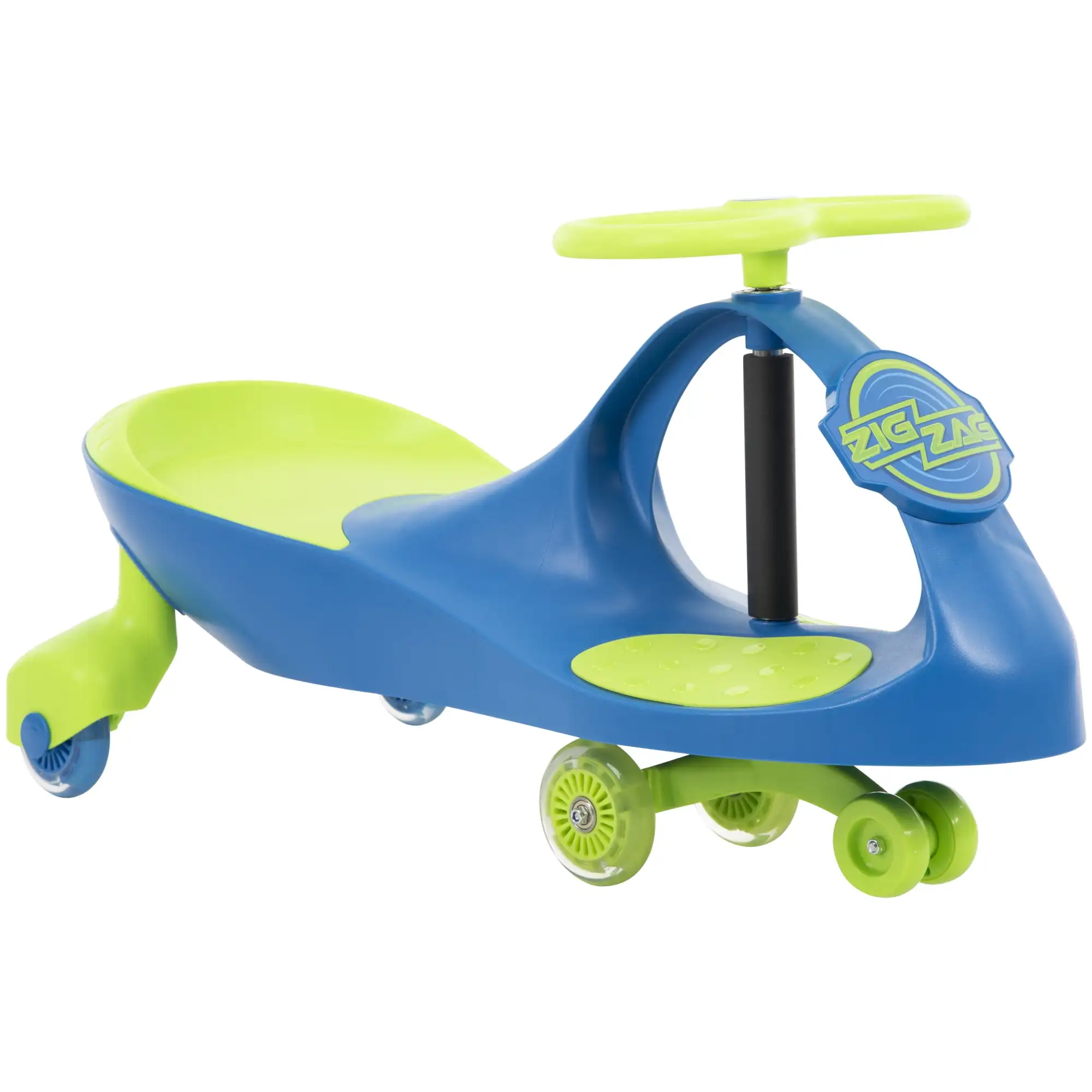 

Huffy Zig Zag Ride-on Wiggle Car for Kids, Blue