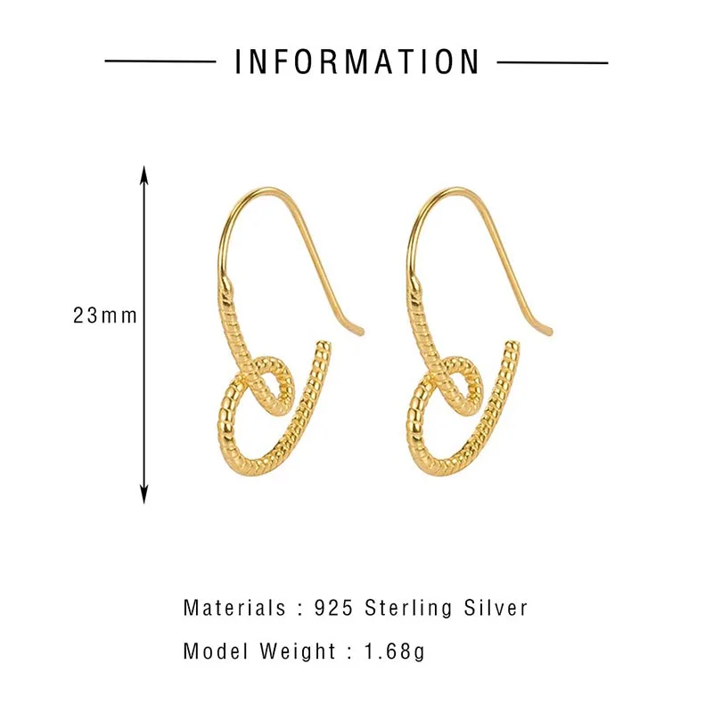 Серьги женские из серебра 925 пробы в виде сердца