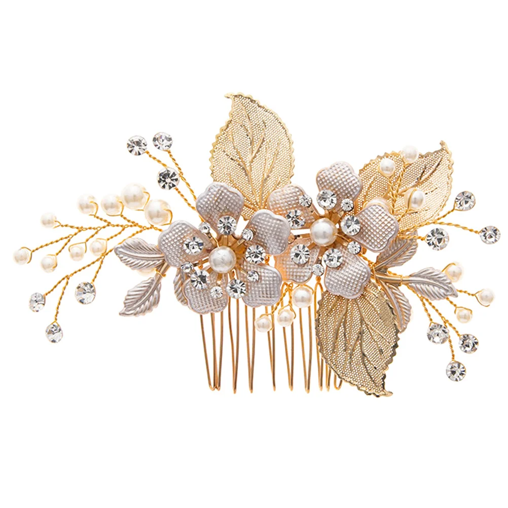 

Bride Wedding Comb Headpiece Prom Hair Accessory Women Decorative Hair Comb