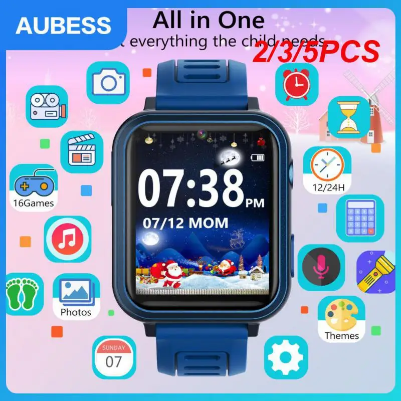 

2/3/5PCS Multiple Modes Can Be Switched Smart Watch Powerful Intelligent Watch With 16 Games And Camera Kids Watch Step Count