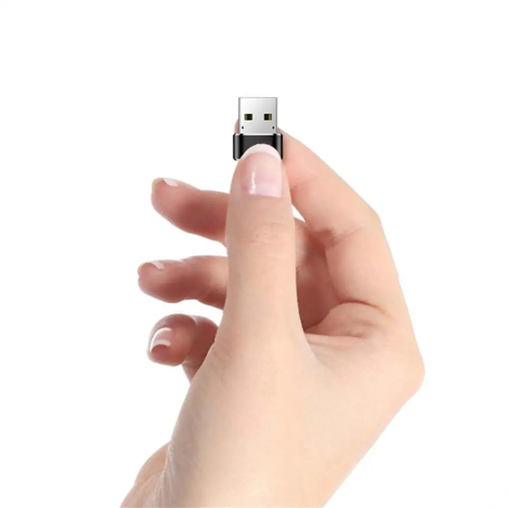 Mini Aluminum Alloy Usb2.0 Adapter Type-C Suitable For Apple 12 PRO Charging Converter PD Fast Charging Converter C To A Adapter
