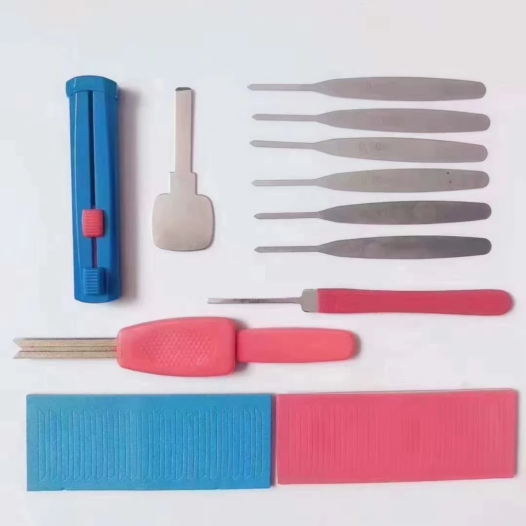 

Blade lock quick opening tool locksmith tool belt filled with foam cotton