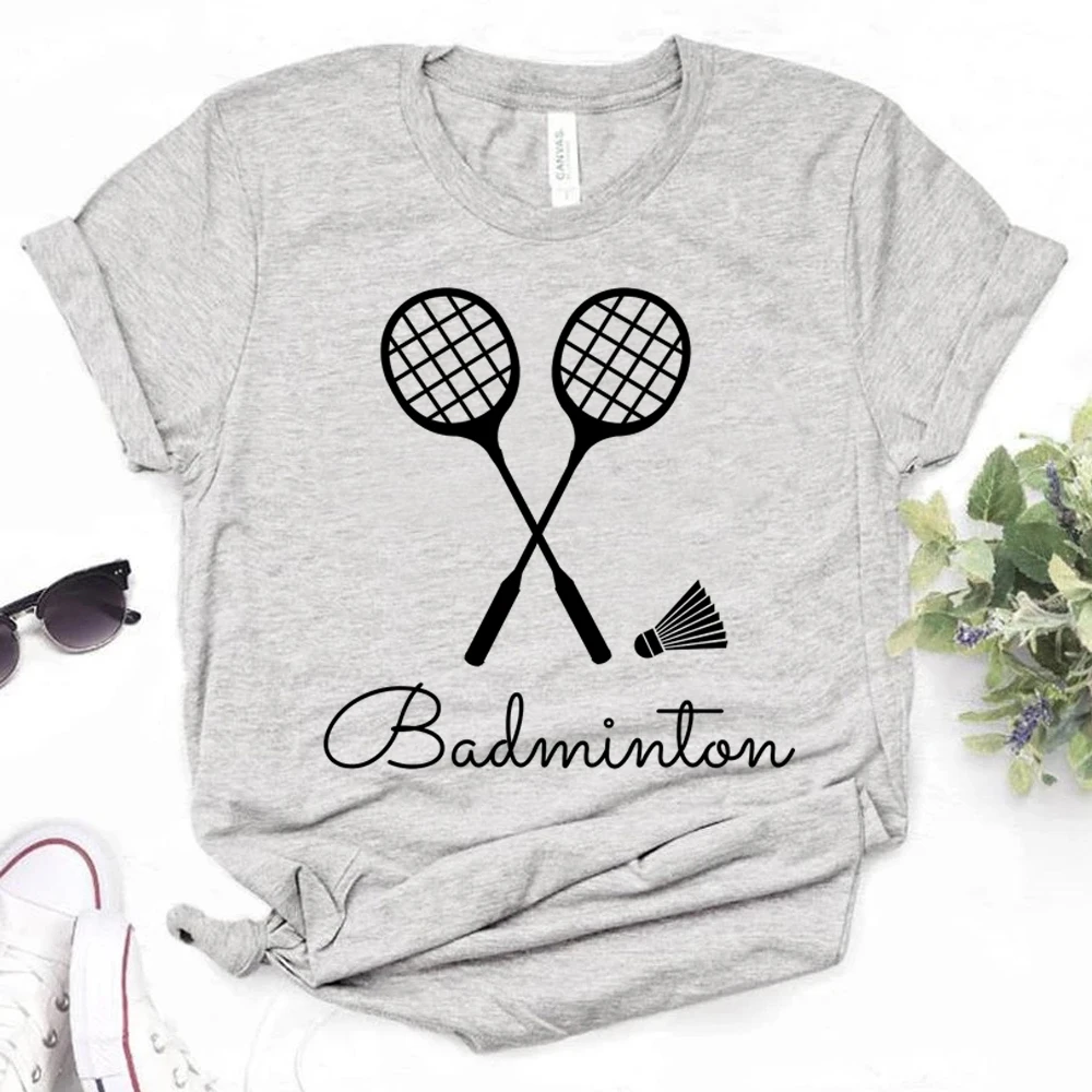 

Badminton top women harajuku Y2K designer Tee female manga comic anime clothing