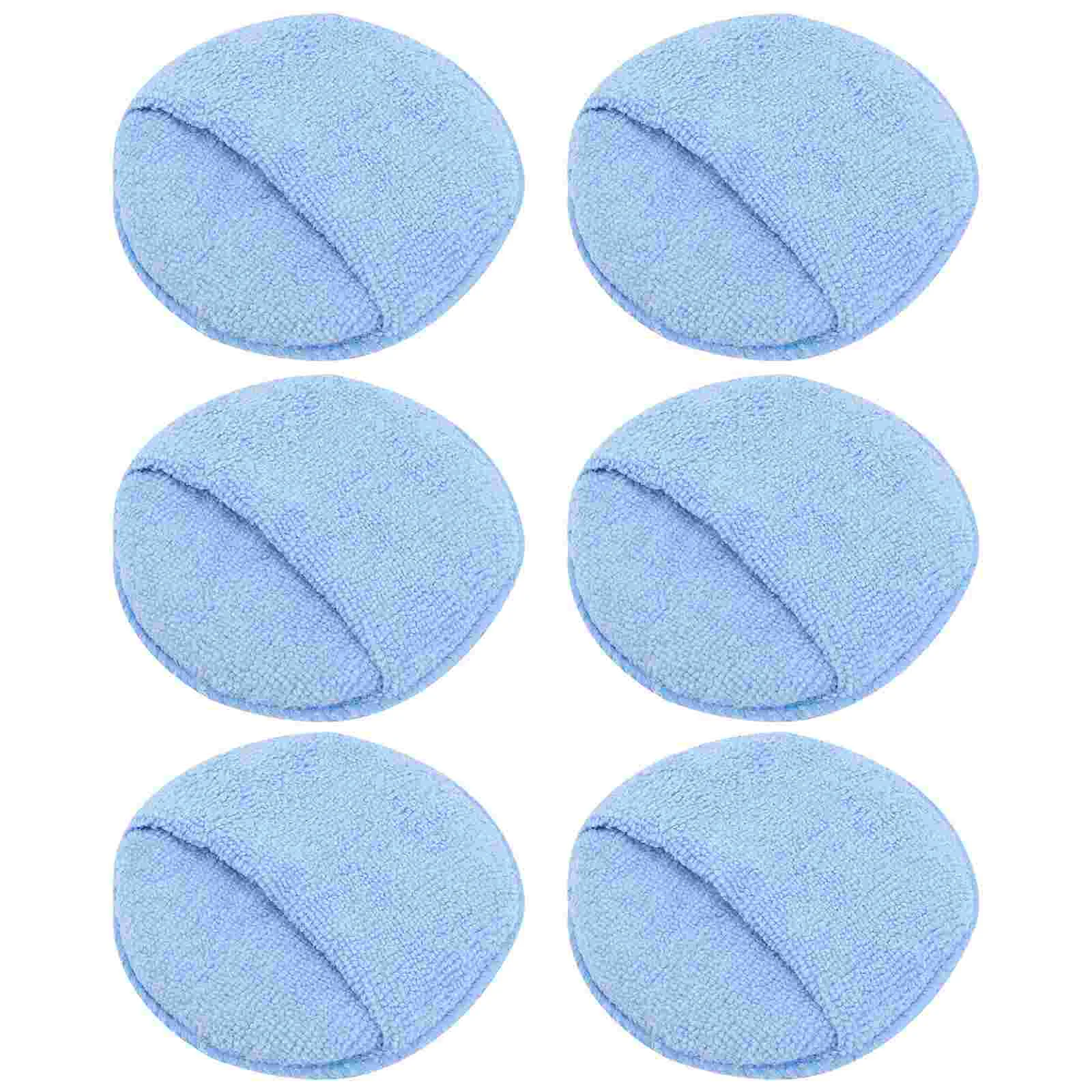 

Car Applicator Pads Wax Pad Microfiber Detailing Sponge Polishing Buffing Wash Cleaning Polishpolisher Accessory Sponges Round
