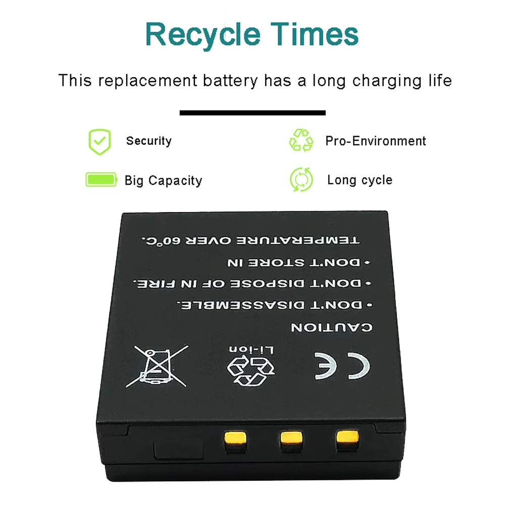 Аккумулятор большой емкости 1600 мАч для LEICA X Vario X1 X2 Typ113 X-U X-E Typ102 Typ107