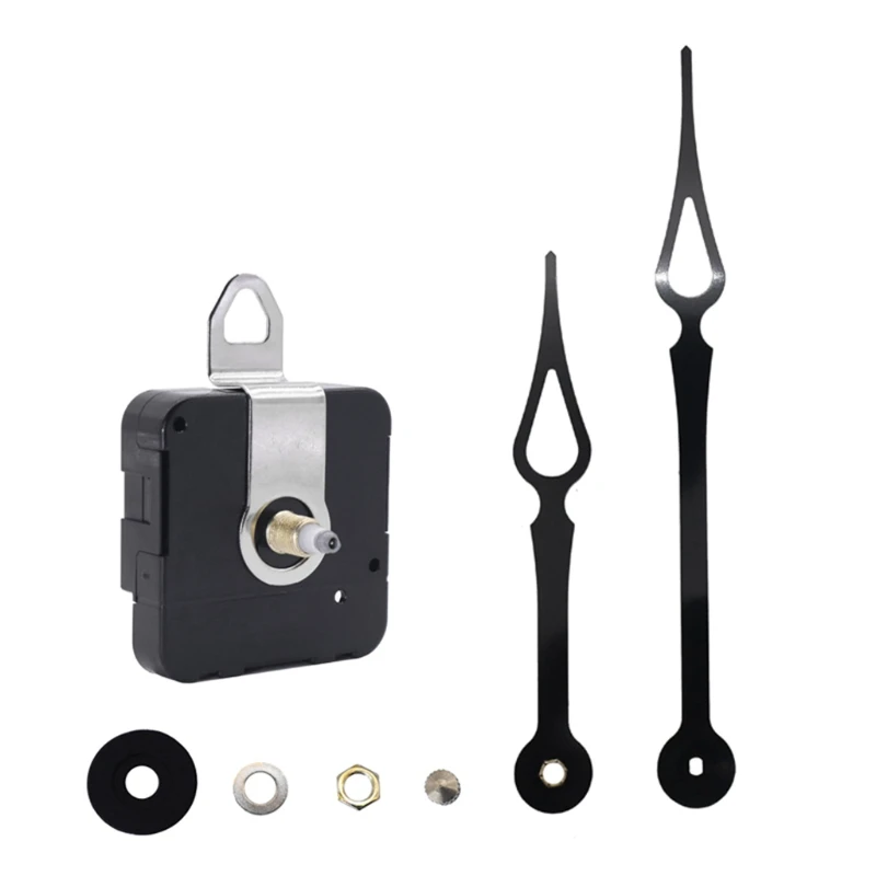

High Torque DIY Silent Large Wall Clock Quartz Movement Mechanism Hands Repair Tool Parts Kit Replacement Set