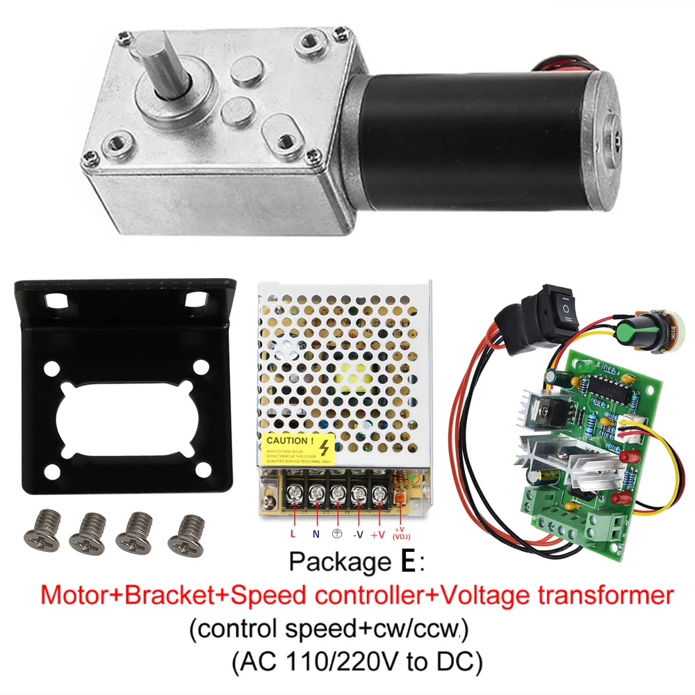 Редукторный двигатель 31ZY 12 В/24 В постоянного тока 70 кг. см большой крутящий момент