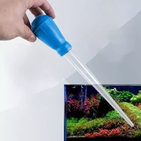 1 5m aquarium fish tank vacuum gravel water filter siphon pump manual easy to operate cleaner pump safe vacuum cleaner tools