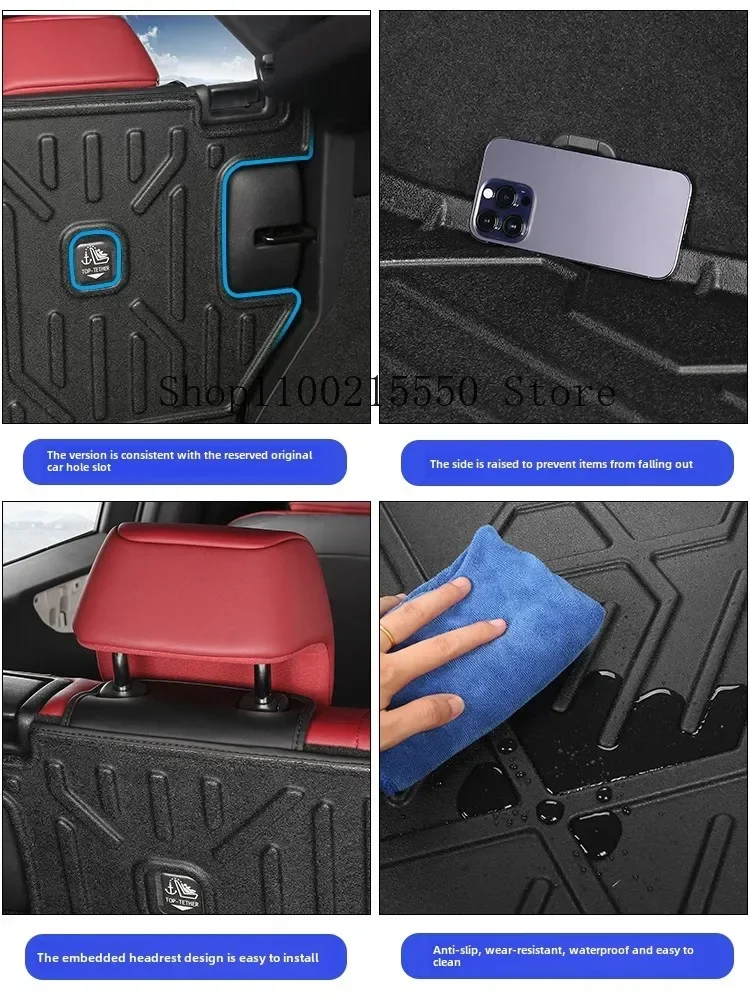 Для Lexus NX260 350h/400h 22-24 Автомобильный передний и задний коврик для багажника