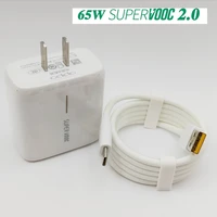 euus oppo supervooc 65w fast charger supervooc 2 0 adapter 6 5a type c cable for for find x2 pro reno6 reno5 ace 2 x20 pro