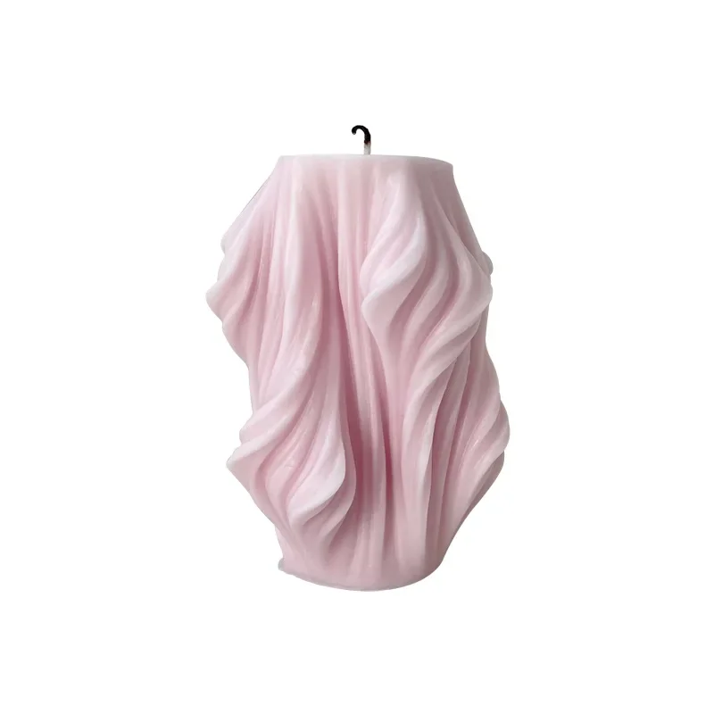 Новая вращающаяся силиконовая форма для свечей с геометрическим нерегулярным