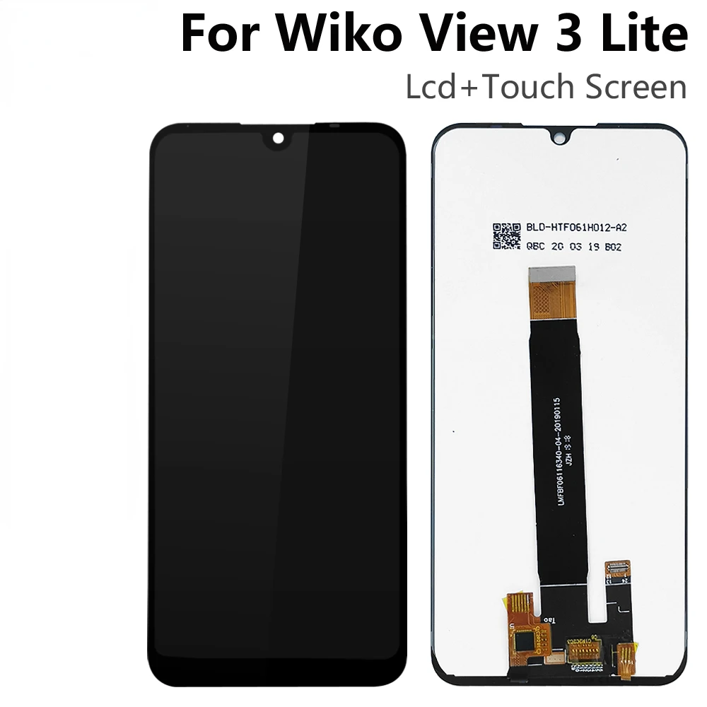 

ЖК-дисплей и сенсорный датчик для Wiko View 3 Lite W-V800