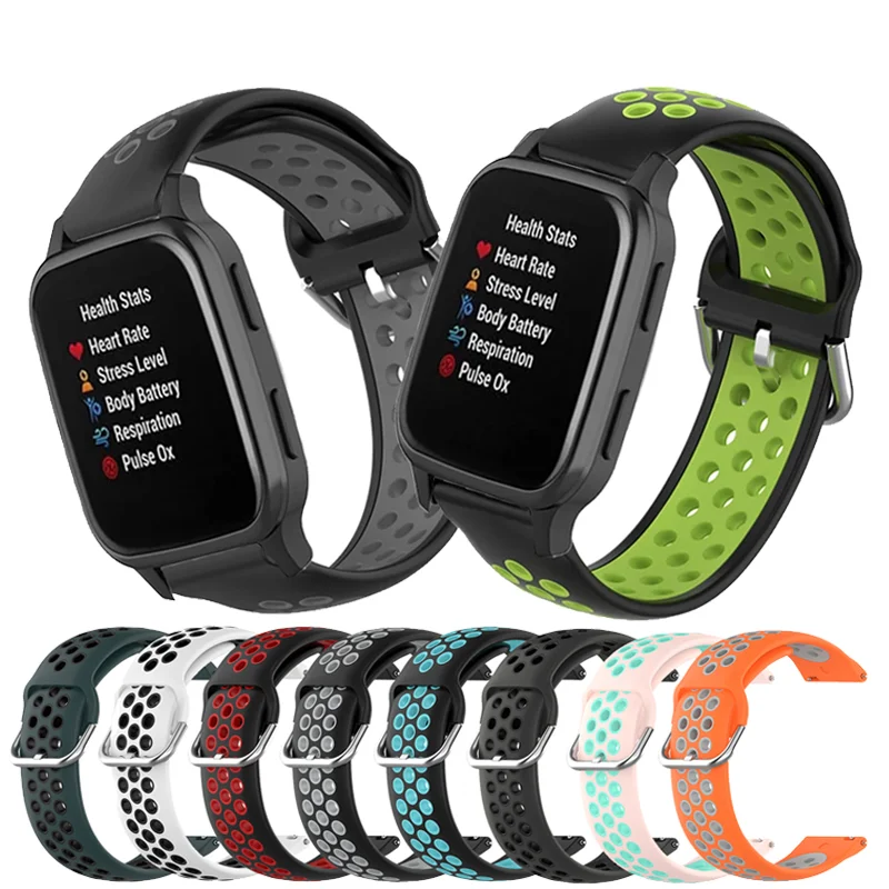 

Watchband For Garmin Venu SQ Silicone Bracelet Sport Correa For Garmin Venu Sq Smartwatch Wrist Strap Replacement Wristband