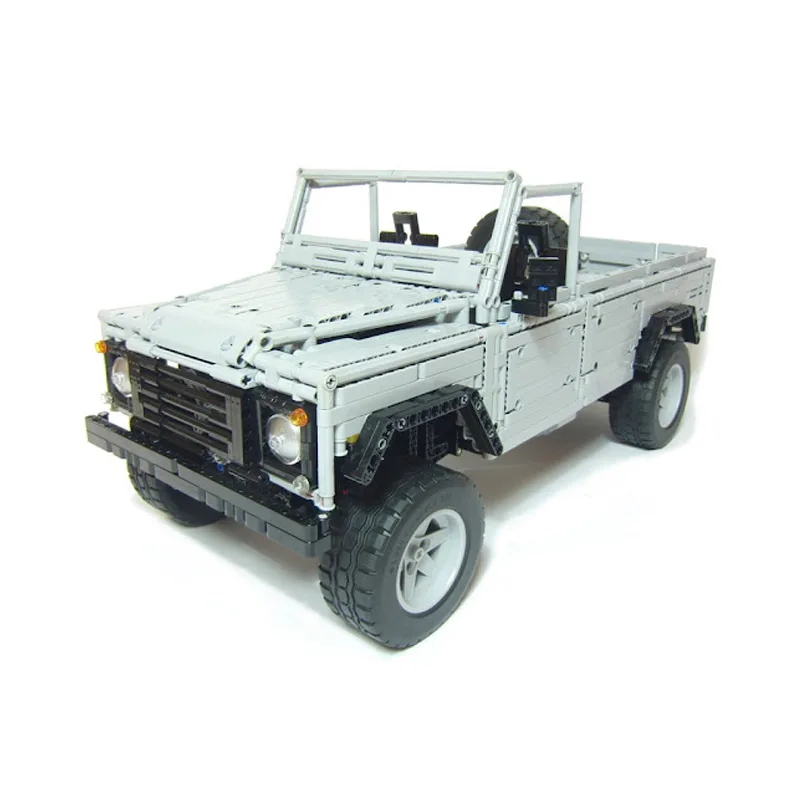 Классический строительный блок суперъяркий пикап грузовик с высокой сложностью