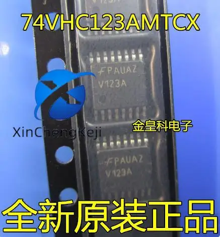 

30pcs original new 74VHC123AMTCX V123A multifrequency oscillator TSSOP16