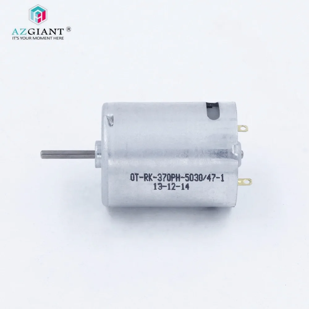 10 шт. микродвигатель Azgiant RK-370PH DC 3V 6V 7.4V высокой скорости с угольной щеткой 24,3 мм * 30,8 мм 370 для водяной пушки DIY.