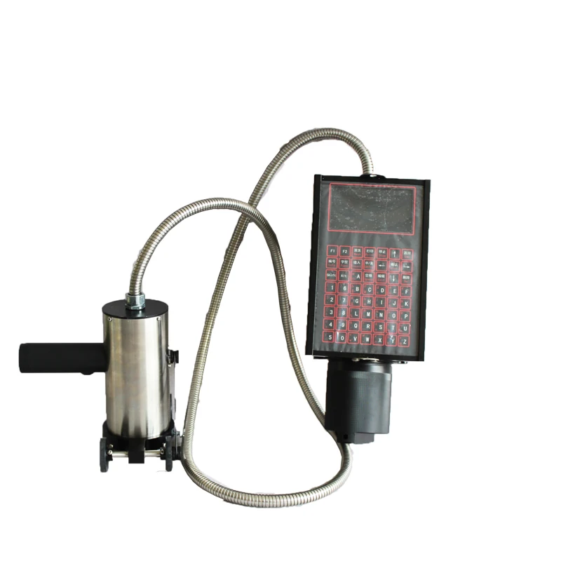 

Portable Batch Number Manual Coding Machine TIJ large character hand held inkjet printer for steel pipe iron sheet