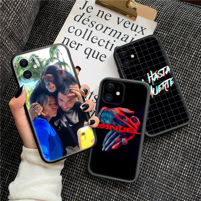 UI047 Мягкий чехол Anuel Aa Ozuna для Samsung A03 A50 A51 A52 A53 A6 A7 A8 Plus A9 A70 A71 A72 A73 A81 A82 A91 M20 M30 M30S M51