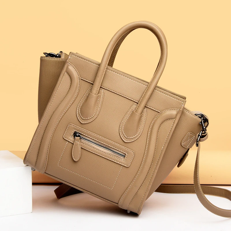 

Большая женская сумка высокого качества, роскошная дизайнерская Реплика, кожаная сумка через плечо, большая черная сумка-тоут с верхней ручкой, брендовая сумка 2023