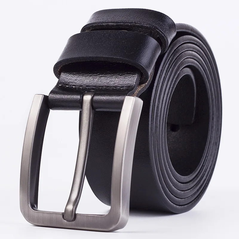 

Men's Belt Leather Belt Leisure Pin Buckle Cowhide Belt Men's Belt