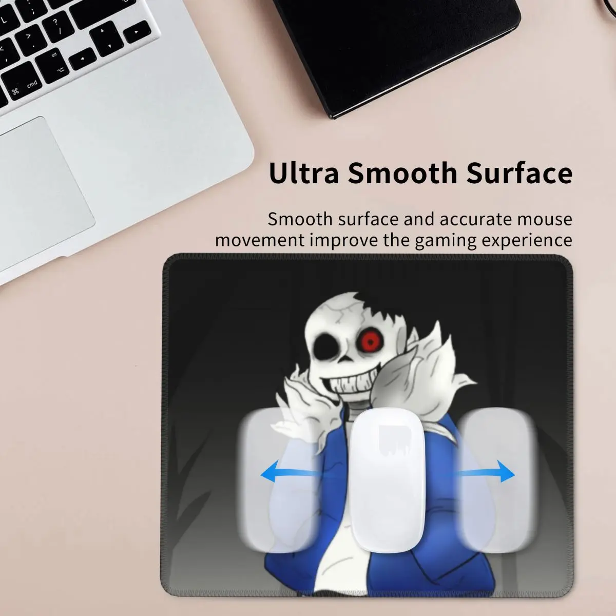 Коврик для мыши Undertale с резиновой основой противоскользящий игровой коврик