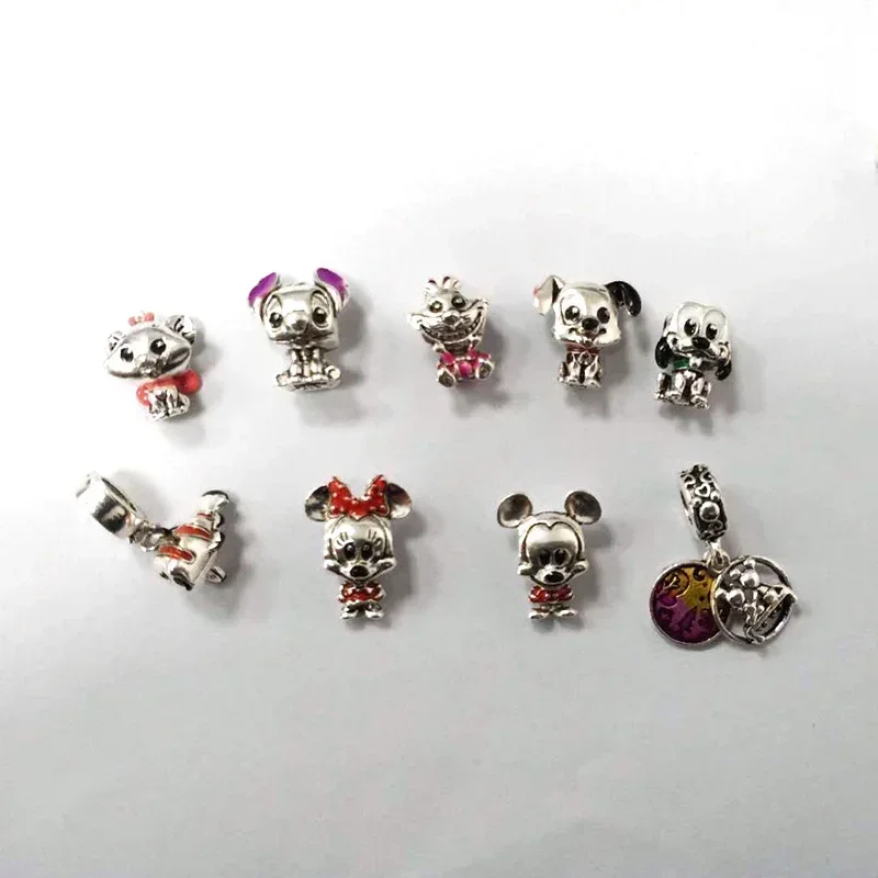 Disney Stitch Микки Минни Маус подвеска из сплава мультфильм Винни Пух подвески