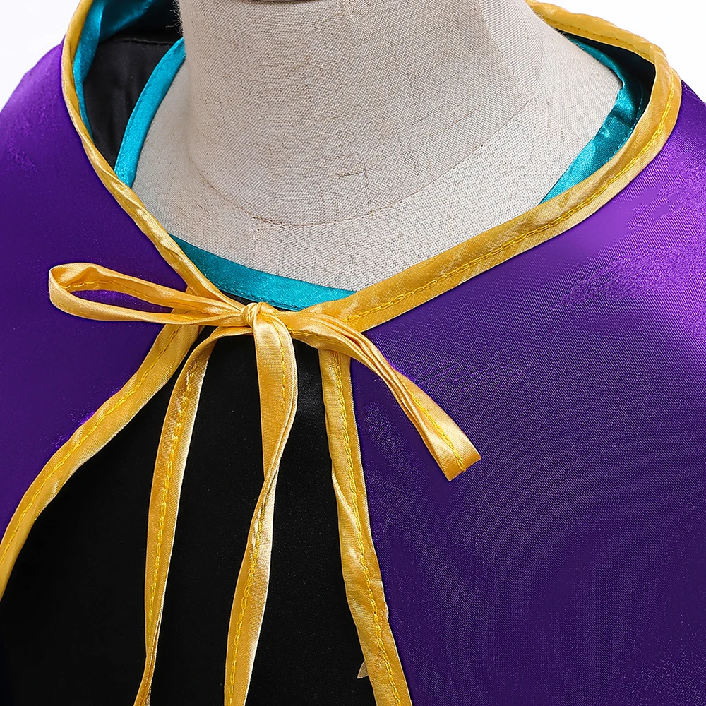 Платье Снежной Королевы На Хэллоуин Для Девочек Карнавальный Костюм Принцессы