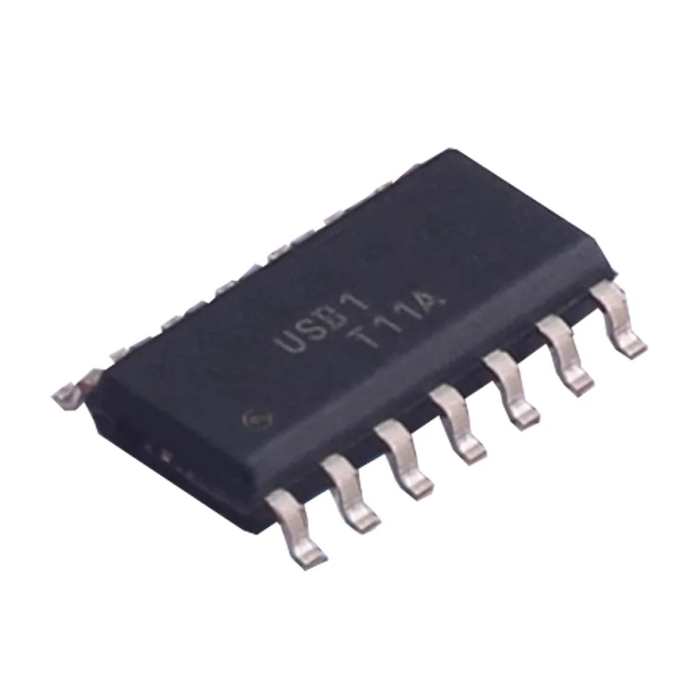 

20 шт., 100% Новинка, оригинальное реальное фото USB1 USB1T11A USB1T11AMX SOP14, большое количество точечной цены