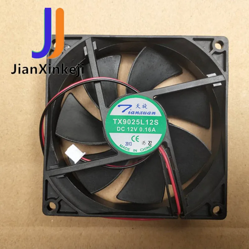 10pcs 100% orginal new TX9025L12S 12V 0.16A 9CM 9025 9cm silent cooling fan